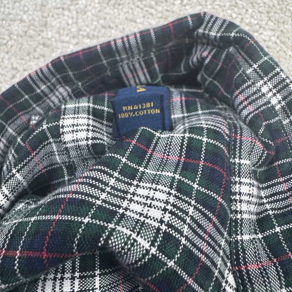 Polo Ralph Lauren Men XXL Cotton Multicolor Plaid Long Sleeve Button Front Shirt - Picture 7 of 7
